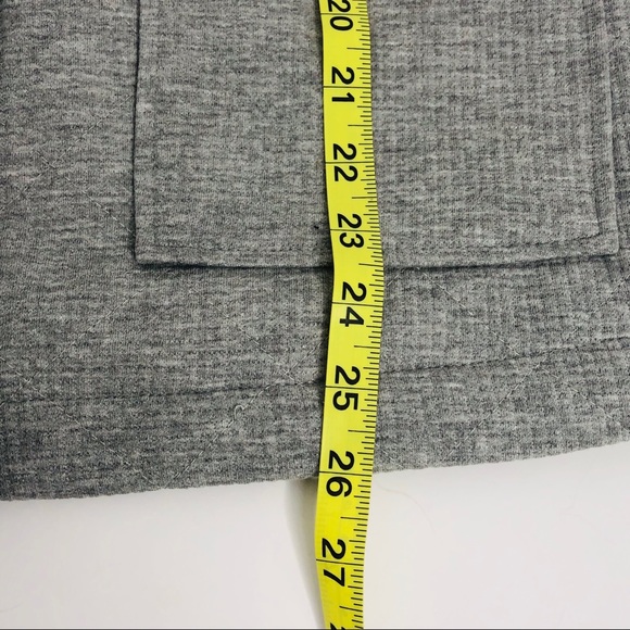 Jack by BB Dakota Grey Snap Tunic Vest S NWT - Picture 8 of 8